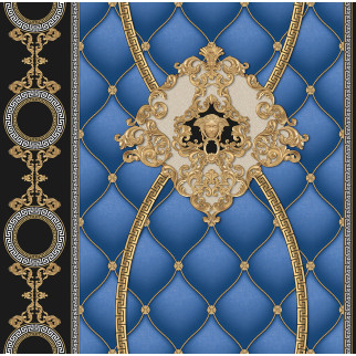 Шпалери паперові Континент Астерія Синій (1553) - Інтернет-магазин спільних покупок ToGether