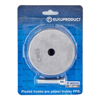 Насадка плоска для паяльника Europroduct EP.WS050 PPR труб 50 mm (EP6102) - Інтернет-магазин спільних покупок ToGether