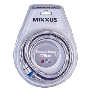 Шланг для душу Mixxus Shower hose-SUS-175cm з нерж. сталі SUS304 (MI6054) - Інтернет-магазин спільних покупок ToGether