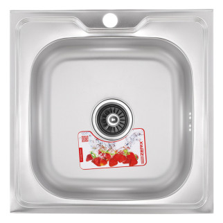 Кухонна мийка накладна Zerix Z5050-06-160E (Satin) (ZX1609) - Інтернет-магазин спільних покупок ToGether