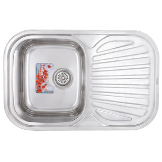 Мийка кухонна HAIBA 74x48 (polish) (HB0560) - Інтернет-магазин спільних покупок ToGether