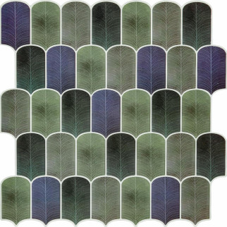Самоклеюча поліуретанова плитка сіро-фіолетова мозаїка 305х305х1мм SW-00001194 - Інтернет-магазин спільних покупок ToGether