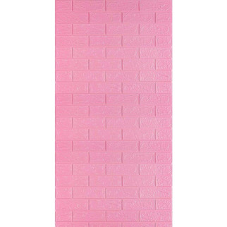 Самоклеюча 3D панель під рожеву цеглу 3080x700x3мм SW-00001757 - Інтернет-магазин спільних покупок ToGether