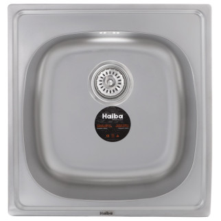 Мийка кухонна сталева нержавіюча Haiba 50x47 (Satin) (HB0543) - Інтернет-магазин спільних покупок ToGether