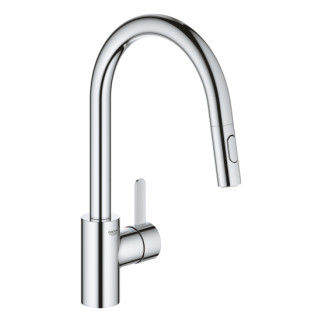 Змішувач для кухні з висувним виливом Grohe Eurosmart Cosmopolitan (31481001) - Інтернет-магазин спільних покупок ToGether