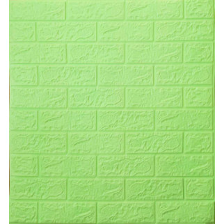 Самоклеюча декоративна 3D панель під зелену цеглу 700x770x4 мм - Інтернет-магазин спільних покупок ToGether