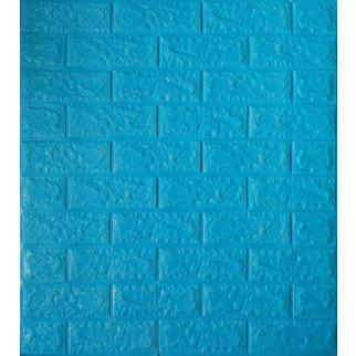 Самоклеюча декоративна 3D панель цегла синє небо 700x770x5 мм - Інтернет-магазин спільних покупок ToGether