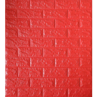 Самоклеюча декоративна 3D панель червона цегла 700x770x5 мм - Інтернет-магазин спільних покупок ToGether