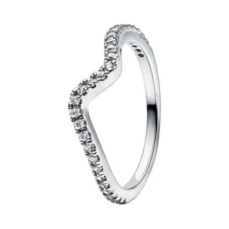 Серебряное кольцо     "Блискуча хвиля" 192539C01 - Інтернет-магазин спільних покупок ToGether