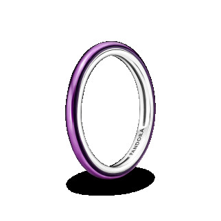 Серебряное кольцо  "Яскравий пурпурний" - Інтернет-магазин спільних покупок ToGether