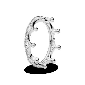 Серебряное кольцо     "Корона" 197087CZ - Інтернет-магазин спільних покупок ToGether