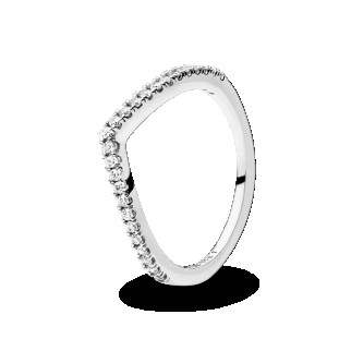 Серебряное кольцо     "Блискуче бажання" 196316CZ - Інтернет-магазин спільних покупок ToGether