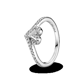 Серебряное кольцо     "Сяюче серце" 199302C01 - Інтернет-магазин спільних покупок ToGether