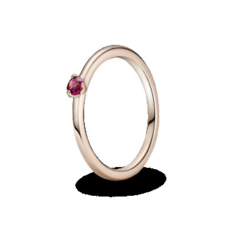 Серебряное кольцо з червоним камінцем     189259C01 - Інтернет-магазин спільних покупок ToGether