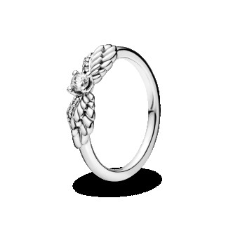 Серебряное кольцо     "Крила ангела" 198500C01 - Інтернет-магазин спільних покупок ToGether