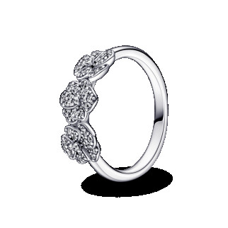 Серебряное кольцо     Три фіалки - Інтернет-магазин спільних покупок ToGether