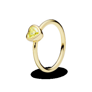 Серебряное кольцо     "Сяюче серце" 167089CSY - Інтернет-магазин спільних покупок ToGether