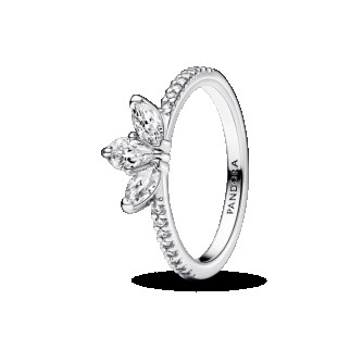 Серебряное кольцо     "Сяюча квітка" 192392C01 - Інтернет-магазин спільних покупок ToGether