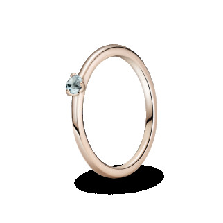 Серебряное кольцо Рandora з блакитним каменем 189259C02 - Інтернет-магазин спільних покупок ToGether