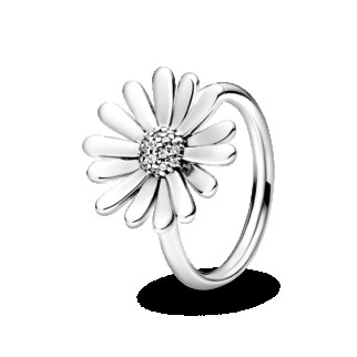 Серебряное кольцо     "Ромашка" 198817C01 - Інтернет-магазин спільних покупок ToGether
