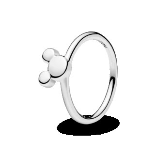 Серебряное кольцо     "Силует Міккі"  197508 - Інтернет-магазин спільних покупок ToGether