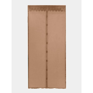 Дверна антимоскітна сітка штора на магнітах Magic Mesh 210*100 см Коричневий - Інтернет-магазин спільних покупок ToGether