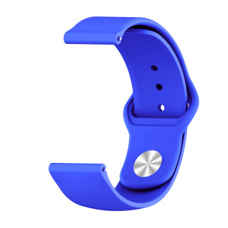 Ремінець BeWatch для Samsung Galaxy Watch 46 mm | 3 45 mm | Gear S3 силіконовий 22мм Синій (1020305) - Інтернет-магазин спільних покупок ToGether