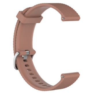 Ремінець силіконовий 20мм Samsung Galaxy Watch 42 | 3 41 мм | Active | Active 2 BeWatch GT Коричневий (1011406) - Інтернет-магазин спільних покупок ToGether