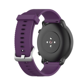 Ремінець силіконовий 20мм Samsung Galaxy Watch 42 | 3 41 мм | Active | Active 2 BeWatch GT Фіолетовий (1011413) - Інтернет-магазин спільних покупок ToGether