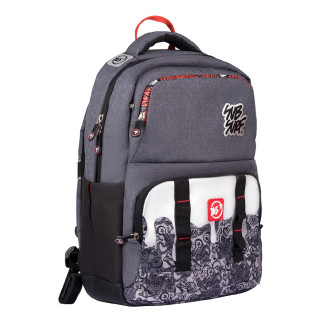 Дитячий рюкзак YES TS-49 TSubSurf. Black and White 558567 M Сірий - Інтернет-магазин спільних покупок ToGether