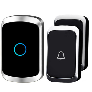 Дверний дзвінок бездротовий з 2-ма кнопками виклику Digital Lion WDB-01-1, до 300 метрів, чорний - Інтернет-магазин спільних покупок ToGether