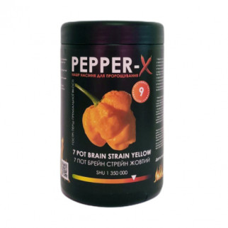 Набір для вирощування гострого перцю Pepper-X 7 Pot Brain Strain Yellow 750 г - Інтернет-магазин спільних покупок ToGether