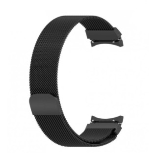Ремінець зі спеціальним конектором BeWatch Samsung Galaxy Watch 4 Milanese loop Чорний (1410207) - Інтернет-магазин спільних покупок ToGether