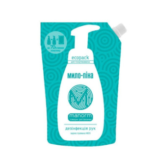Дезінфекційне засіб MDM Манорм для миття рук мило-піна Д/600 мл - Інтернет-магазин спільних покупок ToGether