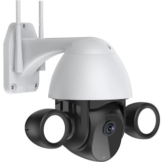 Поворотна вулична WiFi камера відеоспостереження USmart OPC-04W з прожектором 3 МП PTZ Tuya - Інтернет-магазин спільних покупок ToGether