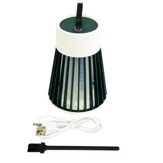 Пастка-лампа від комах акумуляторна Mosquito killing Lamp BG-002 LED USB Зелена - Інтернет-магазин спільних покупок ToGether