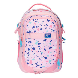 Рюкзак молодіжний YES T-59 Level Up рожевий (558350) - Інтернет-магазин спільних покупок ToGether