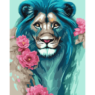 Картина за номерами SANTI Казковий лев 40*50 см (954516) - Інтернет-магазин спільних покупок ToGether