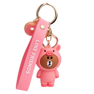 Брелок YES колекція Line Friends Piggy Brown (559363) - Інтернет-магазин спільних покупок ToGether