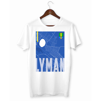 Футболка біла з патріотичним принтом Арбуз Lyman Ukraine Лиман S - Інтернет-магазин спільних покупок ToGether