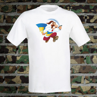 Чоловіча футболка для військового Арбуз L Білий - Інтернет-магазин спільних покупок ToGether