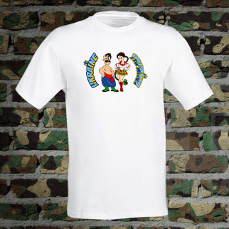 Чоловіча футболка для військового Арбуз Ukraine S Білий - Інтернет-магазин спільних покупок ToGether