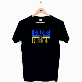 Футболка Арбуз чорна із принтом Colors of freedom S - Інтернет-магазин спільних покупок ToGether