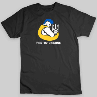 Футболка Арбуз чорна з принтом This is Ukraine L - Інтернет-магазин спільних покупок ToGether