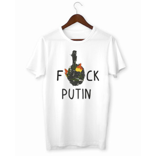 Футболка з принтом Арбуз F*ck Putin XS - Інтернет-магазин спільних покупок ToGether