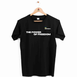 Футболка з патріотичним принтом Арбуз The Power Of Freedom United 24 Push IT XL - Інтернет-магазин спільних покупок ToGether