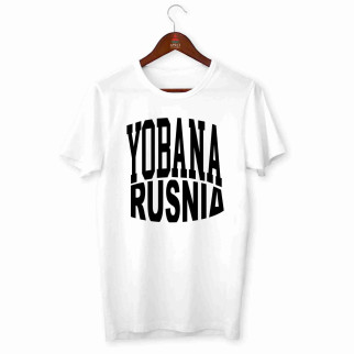 Футболка біла чоловіча з принтом Yobana Rusnia Push IT XS - Інтернет-магазин спільних покупок ToGether