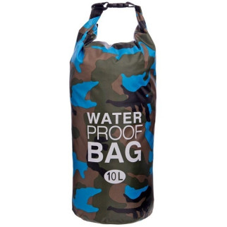 Гермомішок водонепроникний Waterproof Bag 10 л Синій Камуфляж (10602BC) - Інтернет-магазин спільних покупок ToGether