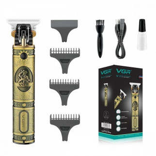 Бездротова машинка для стрижки волосся та бороди акумуляторна VGR V-085 Voyager (55942) - Інтернет-магазин спільних покупок ToGether