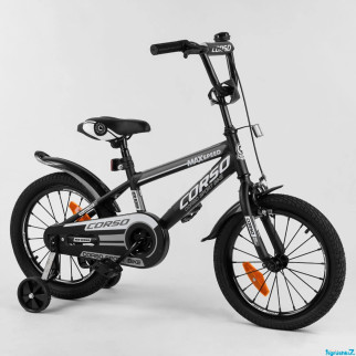 Велосипед двоколісний дитячий Corso ST Aerodynamic 16 дюймів (4-6 років) ST-16744] - Інтернет-магазин спільних покупок ToGether